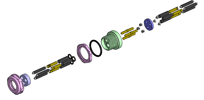 4mm Bullet Connector2 explode1